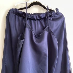 Maidenform dark blue PJ Set size M
